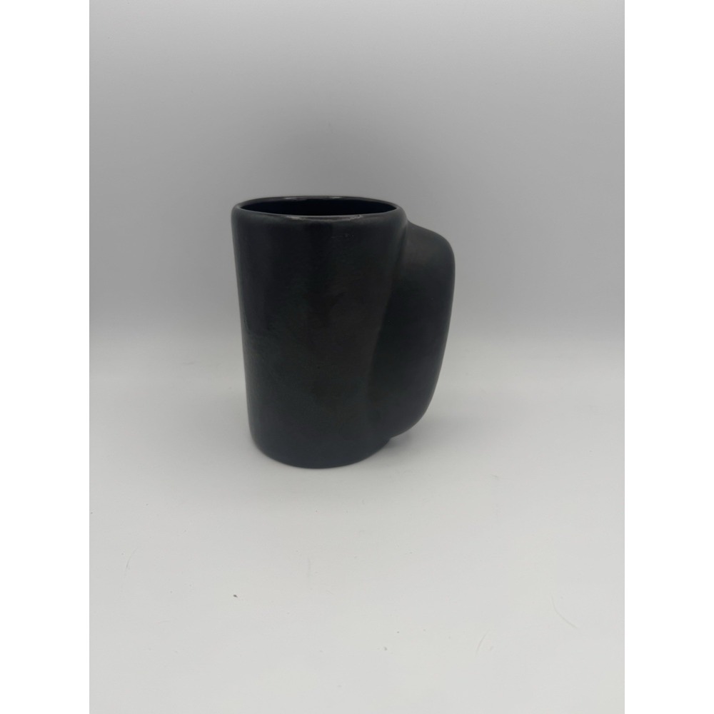 Beauce Quebec MCM Mug Black Canada 1960's Unique Glaze Tea Coffee Cup - Picture 3 of 8